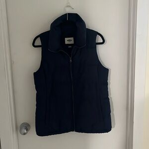 Fleece lined vest